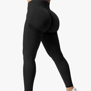 Women's Black High-Waisted Leggings